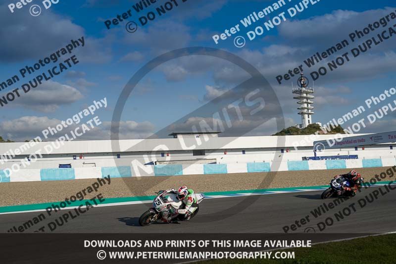 25 to 27th november 2017;Jerez;event digital images;motorbikes;no limits;peter wileman photography;trackday;trackday digital images